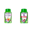 Vitafuzija žvečljivi kalcij Gummy Vitamini za kosti in zobe podpora in ekstra moč Vitamin B12 Gummy Vitamini za energijo Presnova Podpora in Živčevje Zdravstvena podpora