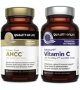Kakovost življenja AHCC Kinoko zlato in advasorb Vitamin C - Imunska podpora paket