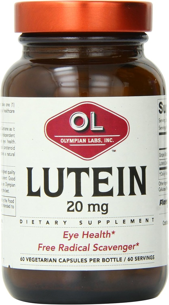 Olympian Lab Lutein naravne karotenoidne kapsule, 60