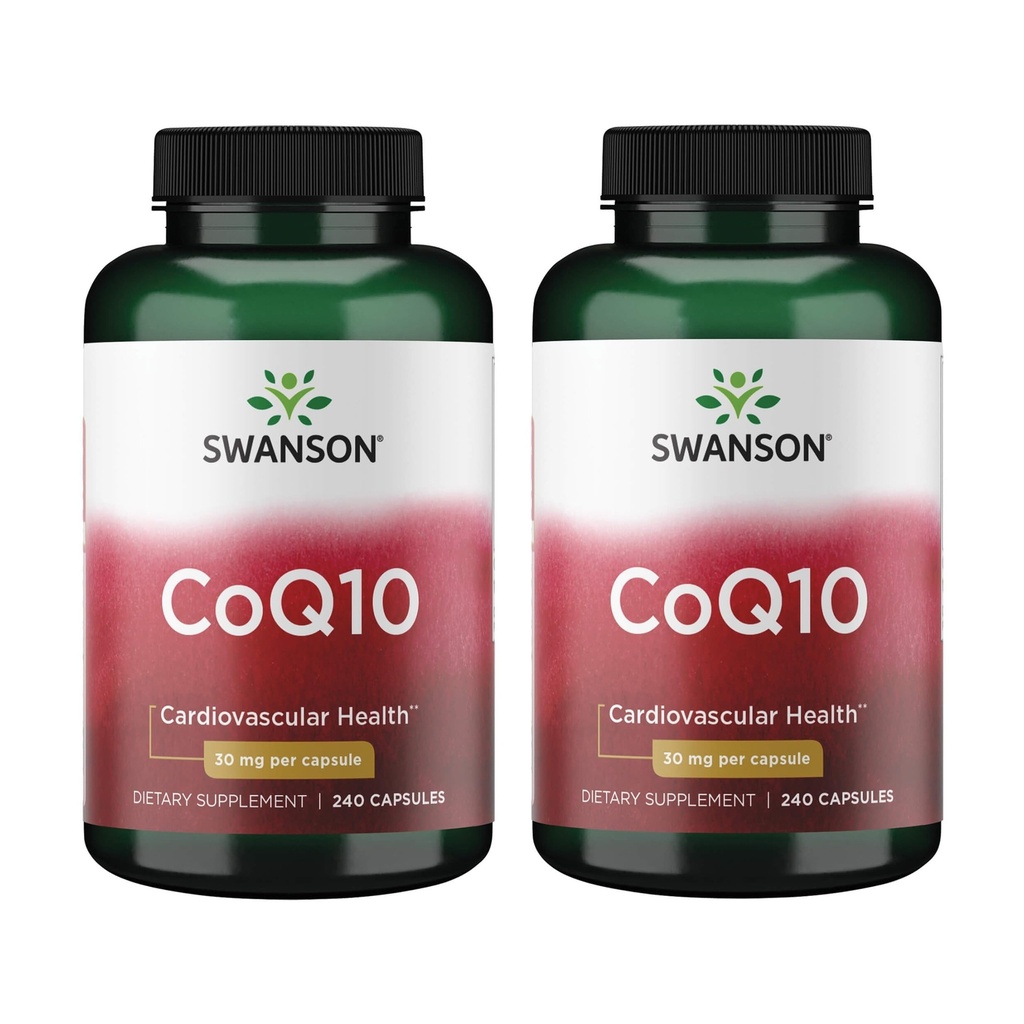 Swanson Coq10 30 mg 240 kapsul (2 pakiranji)