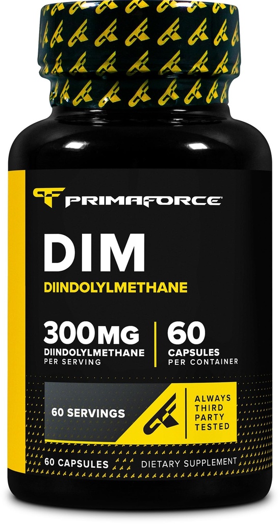 Primaforce DIM dodatek (Diindolylmetan) 300 mg, 60 kapsul