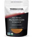 Terrasoul Superfoods Organic Reishi Gobe Powder (4:1 Extract), 5.5 Oz, Imunska podpora, Stress Relief, boljše spanje, Sprejmi moč adaptogenih gob