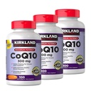 Kirkland signature CoQ10 300 mg, 100 kapsul (3 pakiranja)