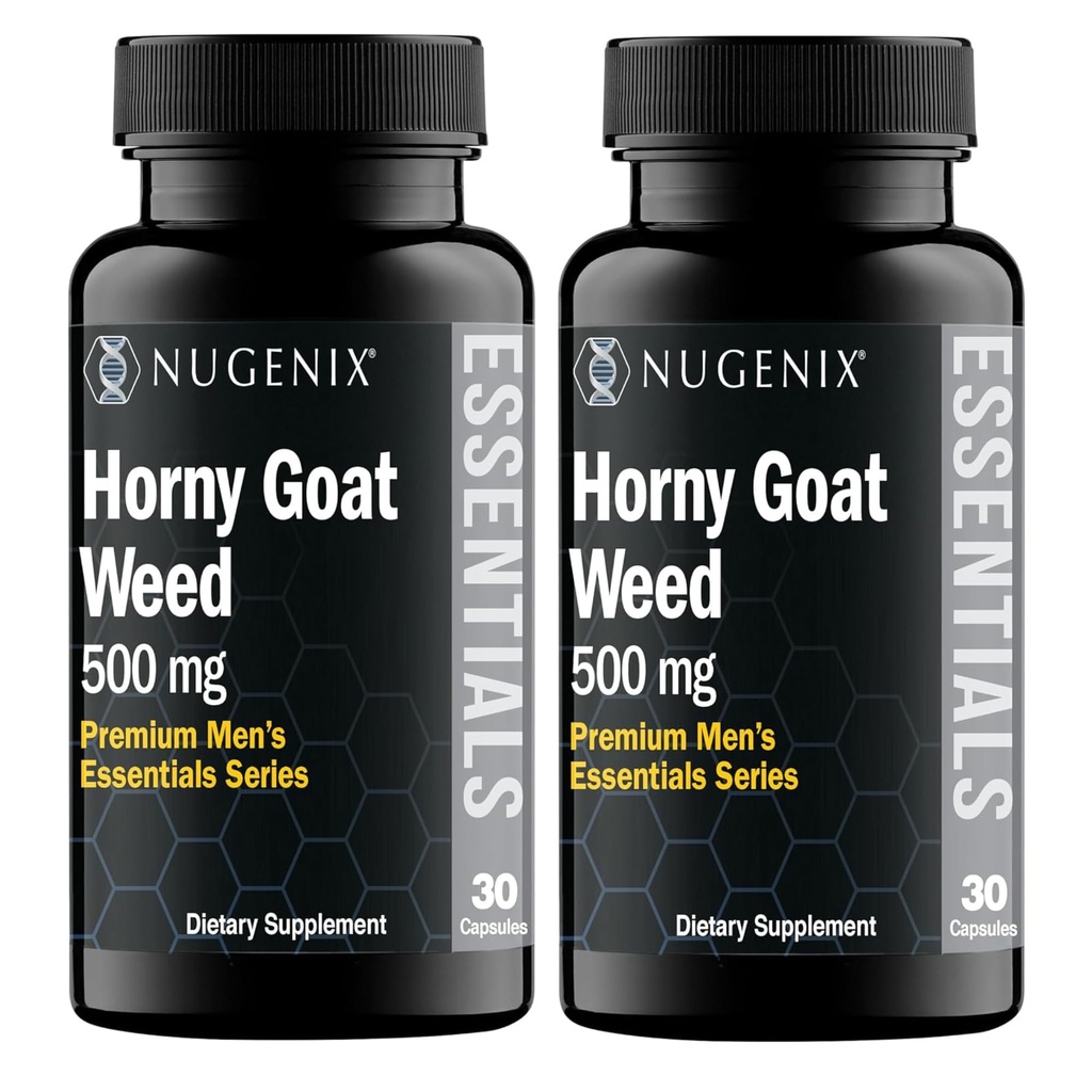 Nugenix Essentials Horny Kozji ekstrakt - Epimedijev ekstrakt - 60 kapsul