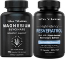 Vital Vitamini Magnezij Glicinat Kapsule + Resveratrol Kapsule