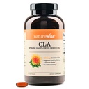 NatureWise CLA 1250 - konjugirana linolna kislina dodatek za ženske in moške, ne stimulacija, podpira zdravo težo, Fitness cilje - Non-GMO, Gluten Free - 180 Softgels[2-mesečna zaloga]