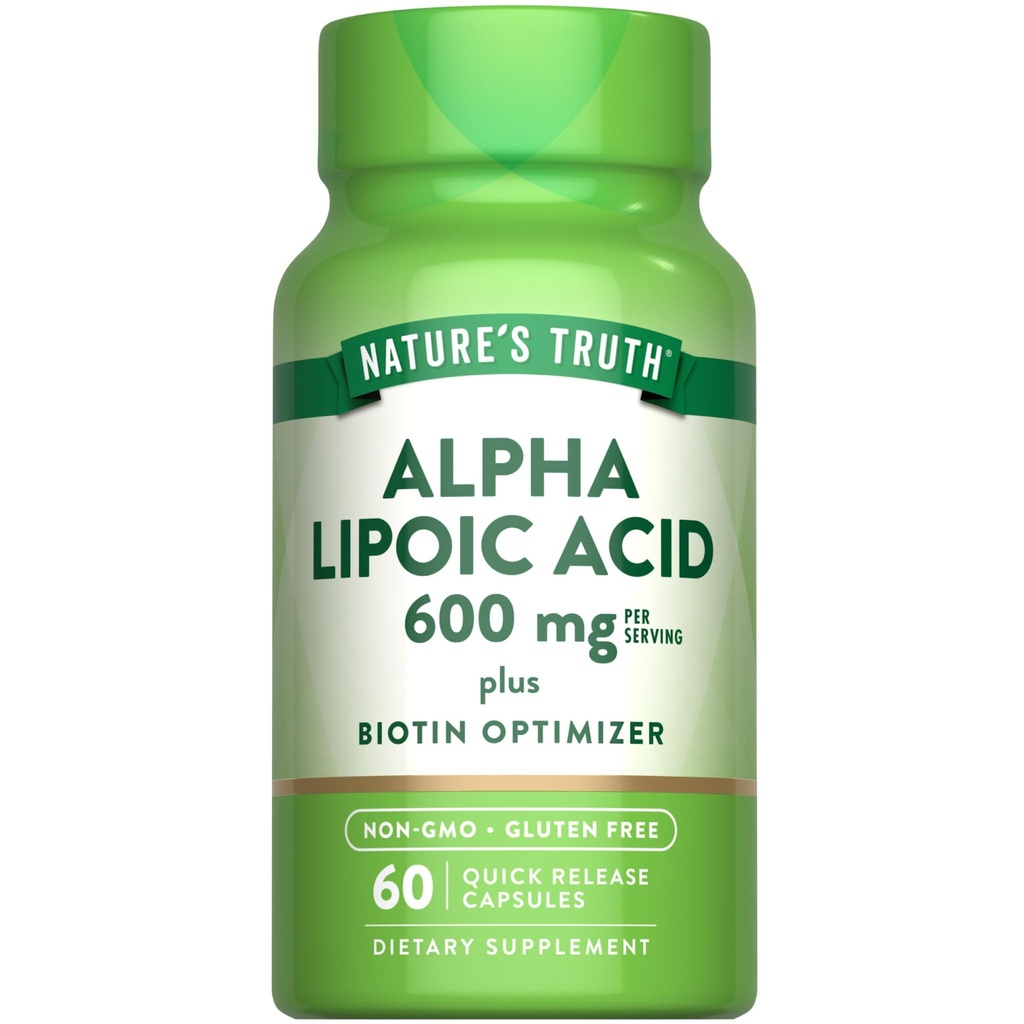 Resnica narave Alpha lipoična kislina 600mg 