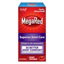 Omega-3 Krill Oil in Skupni dodatek - Megared Joint Care 60 mehkih gelov - EPA/DHA maščobne kisline, Antioksidanti, Hyaluronska kislina, Brez ribjega burpa pookusa kot pri ribjem olju