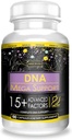 ACTIF DNA Mega Podpora s 15+ Napredni dejavniki - Ne-GMO, hitro delovanje, Made in USA, 60 Count