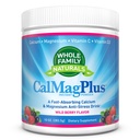 Kalcij Magnezij v prahu dodatek - CalMag Plus z vitaminom C & D3 - Gluten brez, ne GSO, Wild Berry aroma - Naravni mir in stres Relief Cal Mag pijača - Naravni mir kalcij in magnezij v prahu