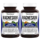 FarmHaven Magnezij Glicinat & Malate kompleks w/vitamin D3, 100% kelirana za Max Absorpcija- zdravje kosti, živci, mišice, 240 kapsul, 120 dni