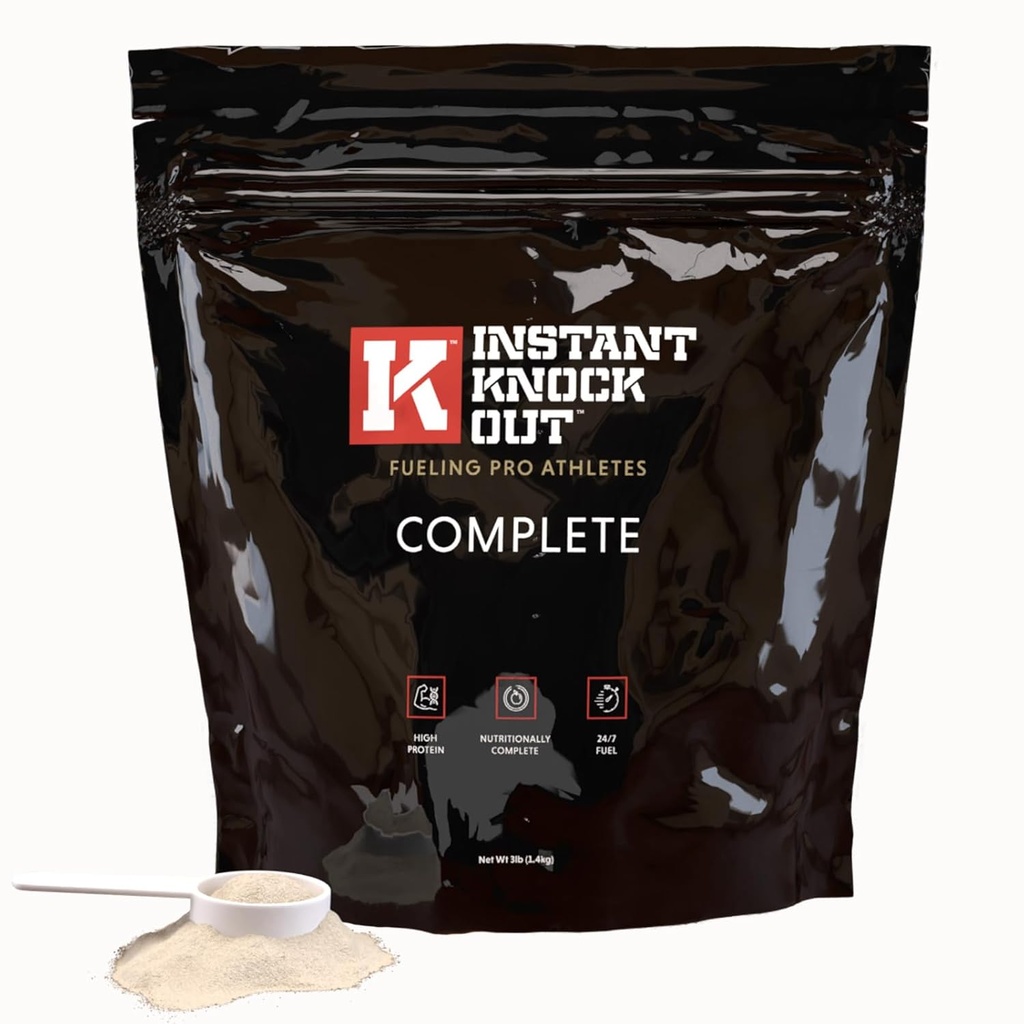 Instant Knockout Complete Shred - Nadomestni obrok Shake - Vanilla - High-Protein, Vitamin bogati, Prehransko dovršen - 14 Servinges