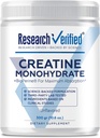 Raziskave Preverjen kreatin monohidrat - Podpora Optimalna rast mišic, povečanje zmogljivosti - 5000mg kreatin monohidrat - BioPerin - 60 Serving - Unflavored - Vegan