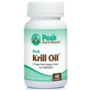 Vrh Pure & Natural, Vrh Krill Oil Supplement - bolje kot ribje olje za skupno in zdravje srca - Krill Oil Brain Supplement - EPA, DHA, in Astaksantin - 60 kapsul