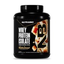 NutraBio 100% sirotkinih beljakovin izolat beljakovin v prahu, 25 g beljakovin s popolnim profilom aminokislin, brez GMO, soje in glutena, brez ogljikovih hidratov, nizkokaloričnih sirotkinih beljakovin v prahu, vanilija karamel, 5 Lbs