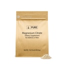Čiste izvirne sestavine Magnezijev citrat (1lb) Magnezijev dodatek, nearomatiziran, raztopi enostavno