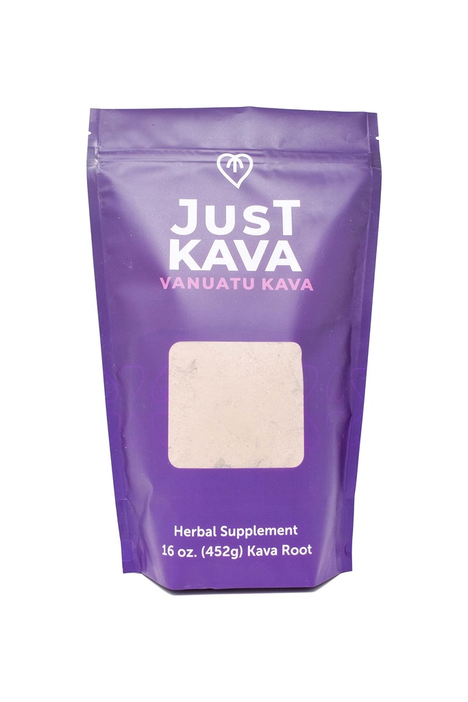 Samo Kava Vanuatu Kava Powder Zeliščni dodatek za sprostitev 16 OZ (452g)