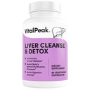 Jetrna čistila Detox & Popravila - Jetrna zdravstvena podpora dodatek - z mlekom osat, Berberine, pesa koren v prahu, Kurkuma, Ginger, Dandelion koren, Artichoke, grozdno seme ekstrakt & več - 60 kapsul