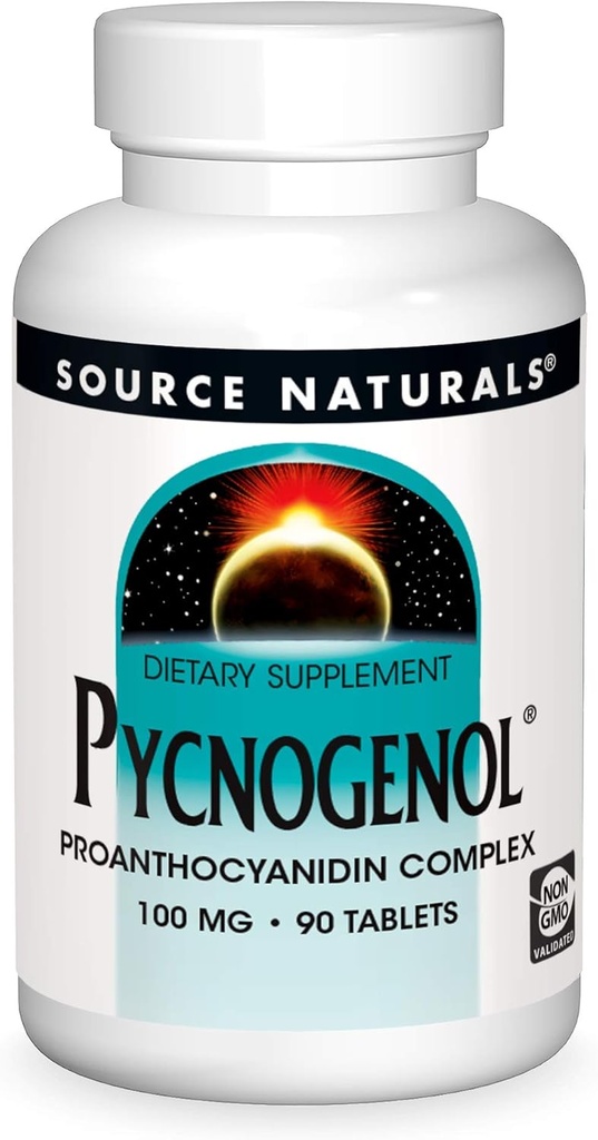 Naravni vir Pycnogenol, Proanthocianidin Complex, 100 mg - 90 tablet