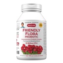 ANDREW LESSMAN Prijazno Flora Probiotic 180 Kapsule - 10 milijard CFU, celovita mešanica petih probiotičnih sevov, močan imunski in prebavne podpore. Probiotiki za ženske ali moške