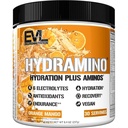 Evalution Nutrition HYDRAMINO Complete Hydration Multiplier, Vseh 6 Elektroliti, Vitamin C & B, Fluid povečanje aminokislin, Kokosova voda, vzdržljivost, Recovery, Antioksidanti, 30 Serve, Orange Mango