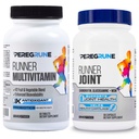 Runner Multivitaminski in skupni podpora dodatek – Antioksidanti, Vitamin B kompleks, Probiotiki za zdravje, energijo, vzdržljivost, Recovery - Glukozamin Chondroitin, MSM – GMP Tekoči dodatki