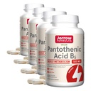 Jarrow Formule Pantotenska kislina B5 500 mg - 100 Veggie Caps - Essential B Vitamin Prehranska dopolnila - Energy Production & Presnova Podpora - 100 Serving (Pack of 4)