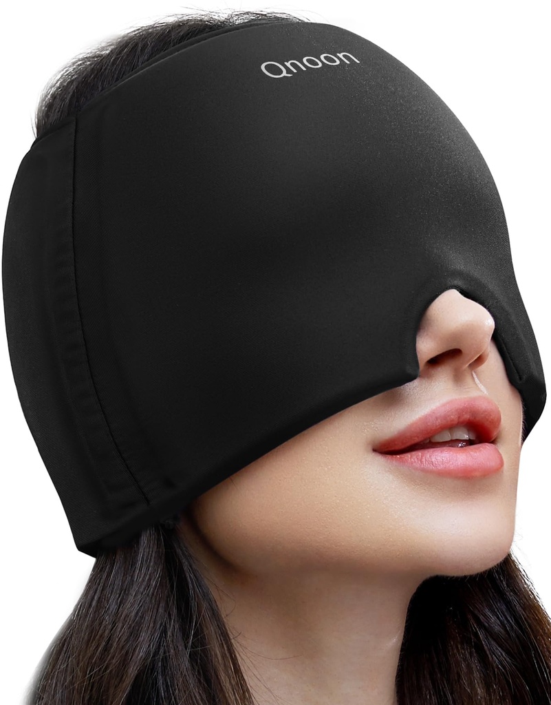 Migrena Relief Cap, Glavobol Relief Cap Mask Izdelki, Ohlajanje Odorless Gel Ledena glava Ovoj za napetost, Stres,Hangover & Puffy oči