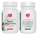 Zen Haus Jodin in Immune Bundele - 12, 5 mg Jodin Complex z Imunsko in dihalno podporno formulo
