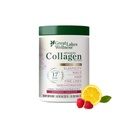Velika jezera Wellness Beauty Boost Advanced Collagen Peptides Powder s hialuronsko kislino, Biotin, Vitamin C - Elastičnost kože in hidracija - Raspberry Limonade Flavor - Non-GMO, Keto, Košir - 8 oz