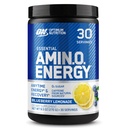 Optimum Nutrition Amino Energy - Pred treningom z zelenim čajem, BCAA, Aminokisline, Keto Prijazno, Green Coffee Extract, Energy Powder - borovničeva limonada, 30 Servisov (Packaging May Vary)