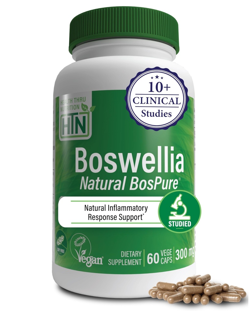 Health Thru Nutrition Boswellia 300mg 60 Kapsule kot Bospure AKBAMAX 