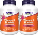 Zdaj dopolnila, Vitamin C kristali (Askorbinska kislina) Prašek, Antioksidant Zaščita*, 8-Ounce (Pack z 2)