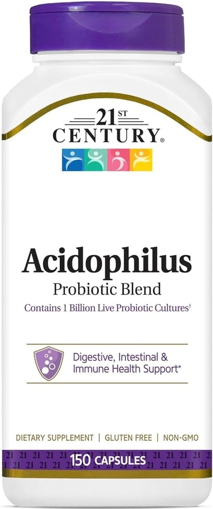 Acidofil iz 21. stoletja Probiotična mešanica 150 kapsul