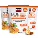 Force Factor Better Kurmova skupna podpora dodatek za dodatno moč skupno zdravje, Featuring HydroCurc Kurkumin z črnim poprom za superior Absorpcijo, Fruit Splash, 180 Soft Chews