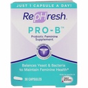 RepHresh Pro-B vaginalne probiotične feminine dodatek ena steklenica 30 štev