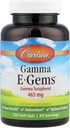 Carlson Labs Gama E-Gems, gama tokoferol, 465 mg, 120 kapsul