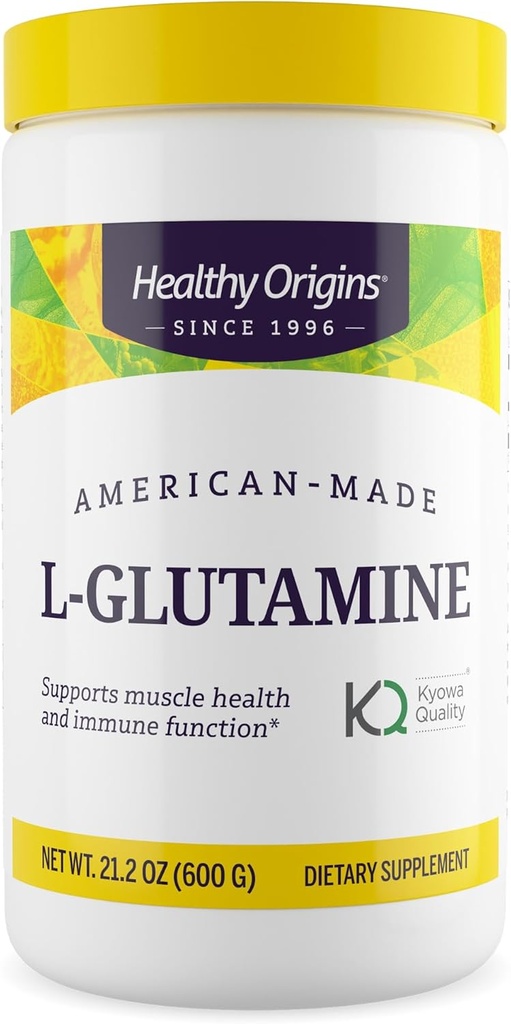 Zdravi izvori L-glutamin (American-Made, Non-GMO), 21.2 Ounce