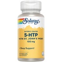 SOLARAY 5-HTP Plus šentjanževka - 30 enterično obloženih kapsul - 100 mg - 30 serviranja
