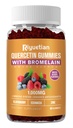 Quercetin z bromelainom, cinkom in vitaminom C - kardiovaskularna, podpora staranju žvečljivi vitamini -Vegan - Pure Quercetin za otroke in odrasle - Non-GMO 60 Count