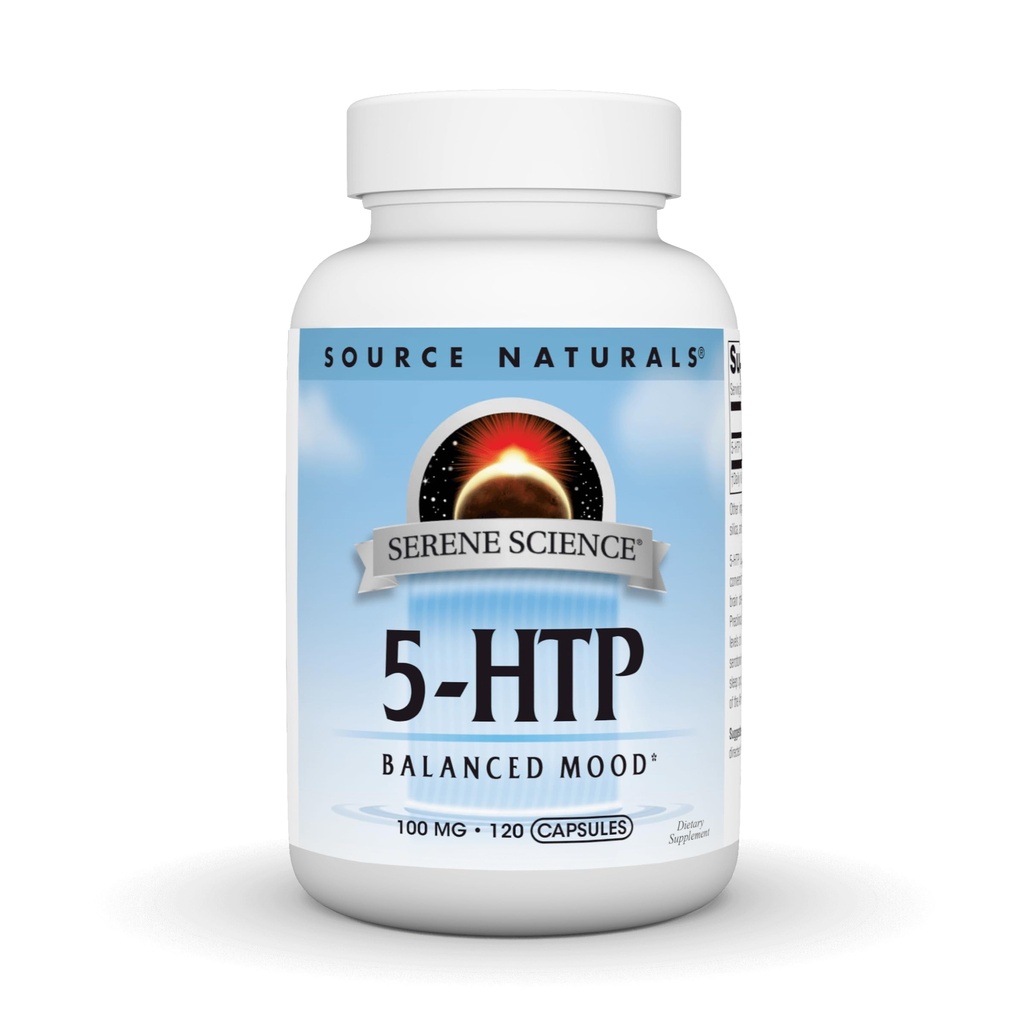 Vir Naturals Serene Science 5-HTP, 100 mg - 120 kapsul