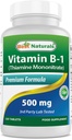 Best Naturals Vitamin B1 kot tiamin mononitrat 500 mg 120 Tablete (120 število (Pack of 1))