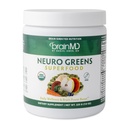 BRAINMD Dr. Amen Neuro Greens Superfood - 7,9 oz - Podpira celotno body Wellness, Digestion + Imuno & Brain Health - Gluten Free - 30 Servinges