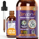 Rejuvica Zdravje Zenapin IR - Napredna podpora razpoloženju Tekoči dodatek - Kava Kava, Ashwagandha, Pasijonka, Kamilica, B-Vitamini in več
