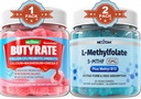 Butirat s Probiotik + Prebiotik + Postbiotik, L-metilFolat 15mg Gumies