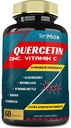Kapsule iz Quercetin Extract - mešanica Bezgove jagode, bromelain, ingver, kopriva, echinacea, črni poper in več - 60 kapsul, 2 meseca dobave