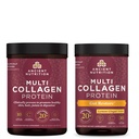 Ancient Nutrition Multi Colagen Protein Powder, brez arome, 45 Serving + Multi Collagen Protein Powder, Gut Restore, 20 Serving