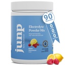 JUNP elektroliti v prahu brez sladkorja brez ogljikovih hidratov – Berry limonade Keto Electrolyte Drink Mix - Kalij & sol Hidracija v prahu elektroliti - Zero Calorie Sugar Free Electrolyte Powder, 90 Servings