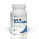 Brain - uravnoteženi nevrotransmiter podpora dodatek - cink, B6, Biotin za kognitivne funkcije - 90 Veggie kapsule (Brain)