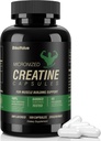 Mikronizirane Kreatin monohidrat Kapsule, Kreatin Kapsule Dopolnilo za mišice, moč, zmogljivost, energijo, regeneracijo, Gluten prosti kreatin za ženske in moške, 100 Kapsule (20 Serving)